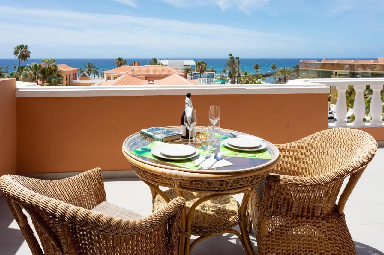 Exclusive Penthouse Playa Las Vistas 4 Close To The Sea And Beach, Aircondition For A Fee, Wifi, Terrace, Heated Pool Playa de las Américas Dış mekan fotoğraf